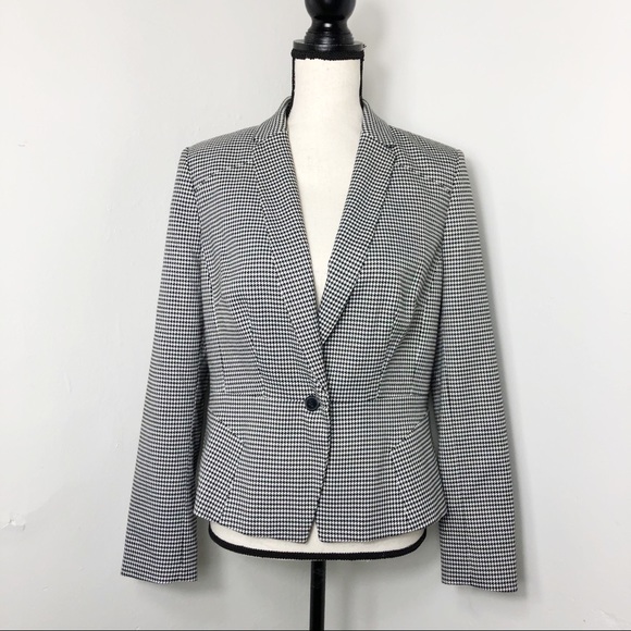 Worthington Jackets & Blazers - [SOLD] Worthington Houndstooth One Button Blazer